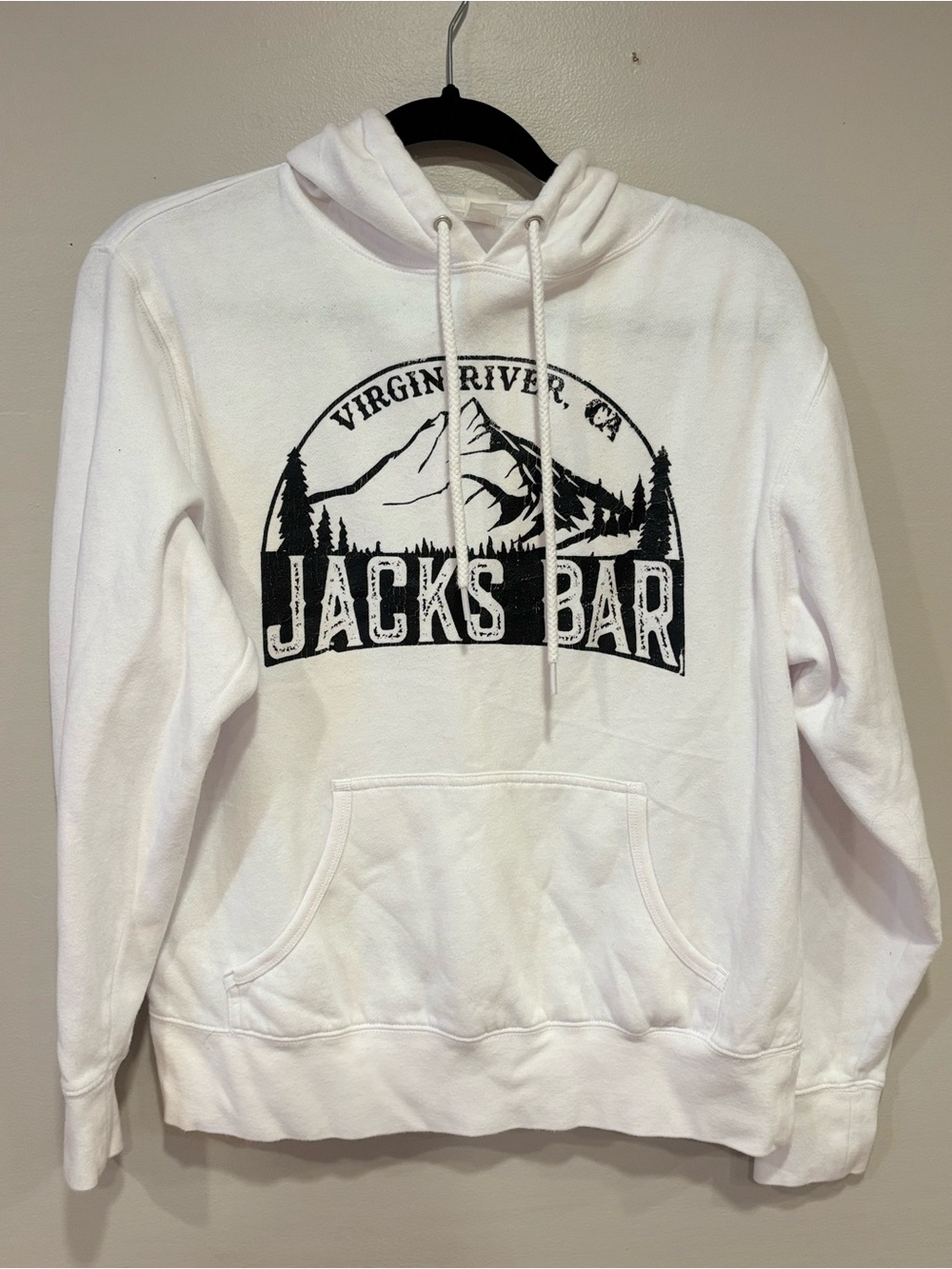 Virgin River Jack's Bar White Graphic Hoodie Unisex Small Medium